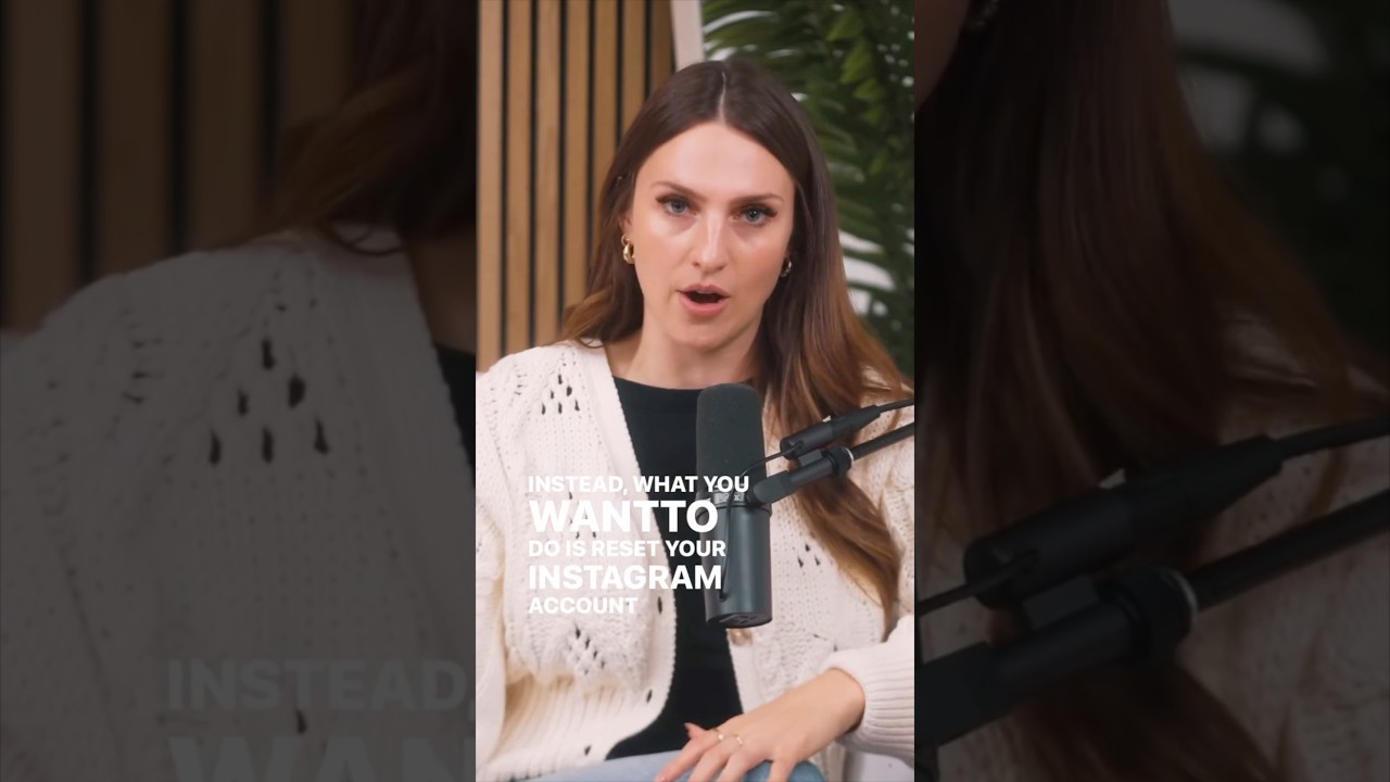 Reset your Instagram algorithm 🫶🏼