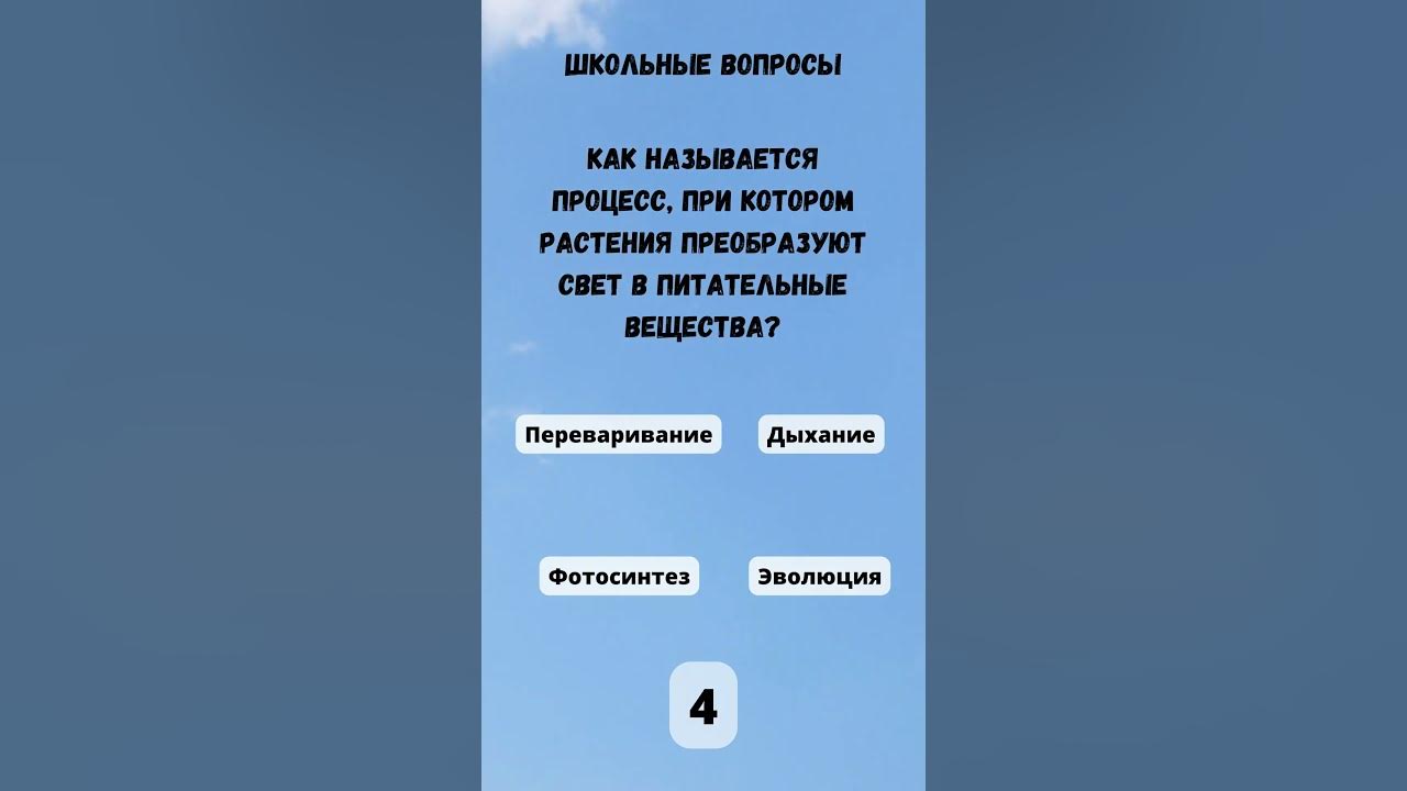 Тест на время: Школьные вопросы с вариантами ответов 🕐📚 - YouTube