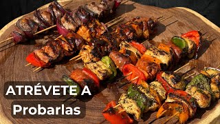 4 RECETAS  de BROCHETAS de POLLO Fantásticas by Esto está Canijo 524 views 3 months ago 8 minutes, 6 seconds