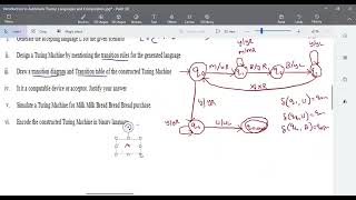 Celebrity TOC Example 2 - Scenario based question Turing Machine Construction Wealth