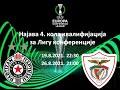 Najava 4.kola kvalifikacija za Ligu Konferencija Santa Klara - Partizan 19.8.2021. 22:30