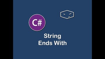 string ends with in c#