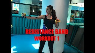 Resistance Band Workout (1) تمارين حبل المقاومة ١