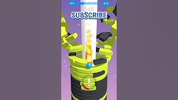 STACK BALL LVL.211 #viralvideo #stackball #fpy #stackattack #stackcolors #stackrider #stack