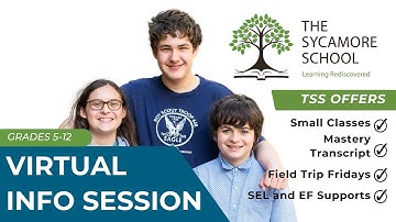 The Sycamore School Virtual Info Session | Discover Personalized Learning for Your Child