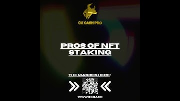 Pros of NFT Staking.