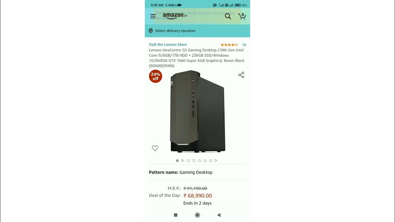 Best Pre built Gaming PC on Amazon with GTX 1660 super YouTube