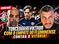 Torcedor revoltado com o empate Fluminense contra o Vitória pelo Brasileirão! #fluminense  