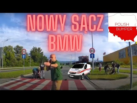 Pędzące BMW potrąciło 3 nastolatków na przejściu!!