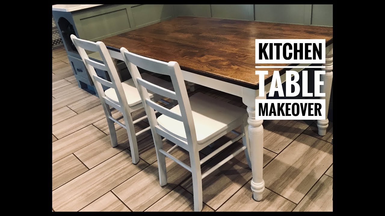 kitchen table makeover ideas