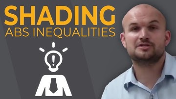 How to shade absolute value inequalities