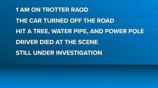 Driver dead after single car crash early Sunday morning