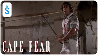 Cape Fear (1991) | Scene: Kersek's three hired thugs accost and beat Max with chains and pipes