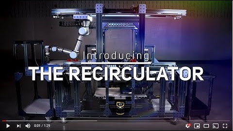 Modular Cobotics Recirculator by Inventive Automation