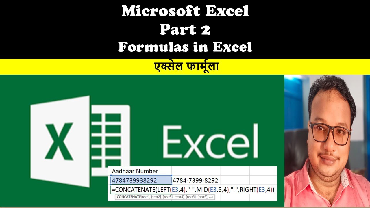 Excel Tutorial for Beginners in Hindi - Complete Microsoft Excel ...