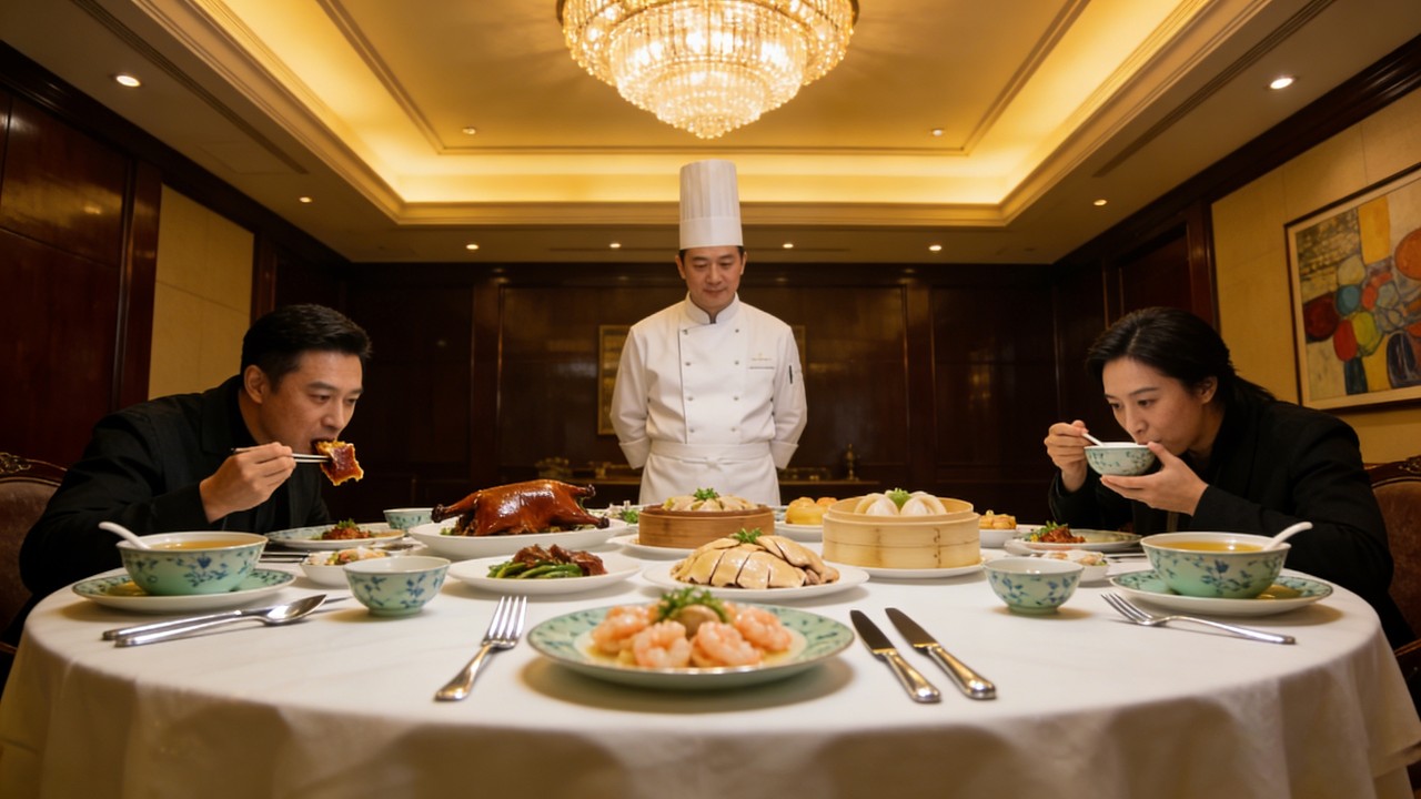 北京王府井大酒店总厨，只因食客的一句话，飞行2000公里找灵感，独创鲟龙鱼骨排队都要吃【味道掌门】