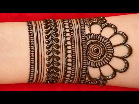 Easy & Elegant Mehndi Design | Simple Henna Tutorial for Every Occasion | Mehandi Designs | Mehendi