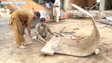 Wonderful excavator bucket, and Show how to build it