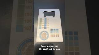 How To Color Engrave With Wecreat Lumos