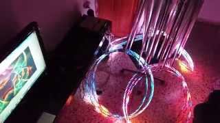 MidBurn Hoberman Donut - 1200 LEDs in 30 fps