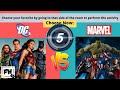 This or that 2  family workout  marvel vs dc superhero workout