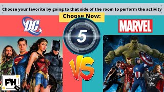 🔴This or That! #2 | Family Workout | Marvel vs DC Superhero Workout screenshot 4