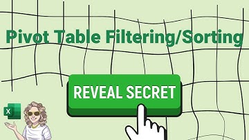 The Hidden Pivot Table Filter on Values Feature Revealed.