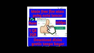Main FREE FIRE dan PUBG auto lancar pake aplikasi ini #panda game booster free download 2019 screenshot 3