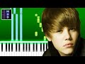 Justin Bieber Never Say Never Ft Jaden Smith Piano Tutorial Easy