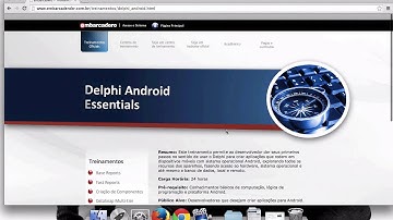 Treinamento Delphi Android Essentials