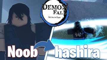 Going from Mizunoto to Water Hashira in One Video - Demonfall