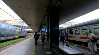 Roma Termini Train Station - Walking tour Rome 4k [Italy 2021]