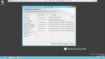 008 Install SQL On Separate Drive with Service Accounts Part 2