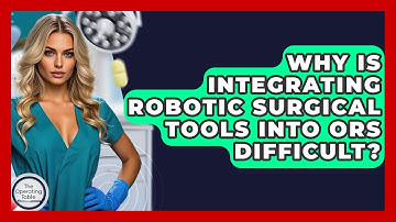 Why Is Integrating Robotic Surgical Tools Into ORs Difficult? - The Operating Table