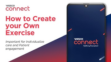 Vissco Connect- How to create New exercise
