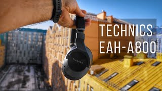 Обзор Technics EAH-A800 | Hi-Res звук, ANC и 50 часов автономности!