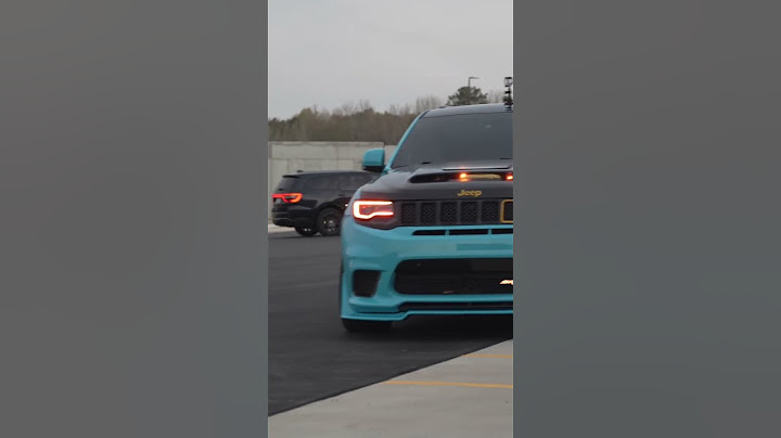EXTREMELY RARE Jeep TrackHawk pulls up… 🔥🔥🔥