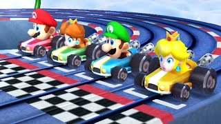 Mario Party The Top 100 Minigames (Master Difficulty) - Mario vs Luigi vs Peach vs Daisy