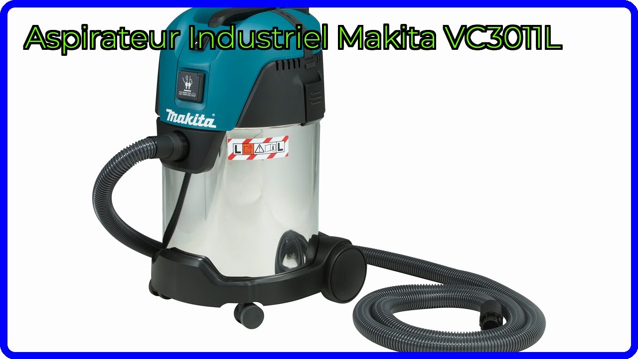 Aspirateur liquides et poussières 1500W - MAKITA VC3012L | / ex Bricoman