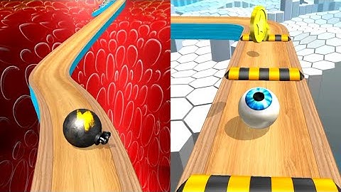 GOING BALLS Game - All Levels Gameplay (Part 10) UNLOCK NEW BALLS