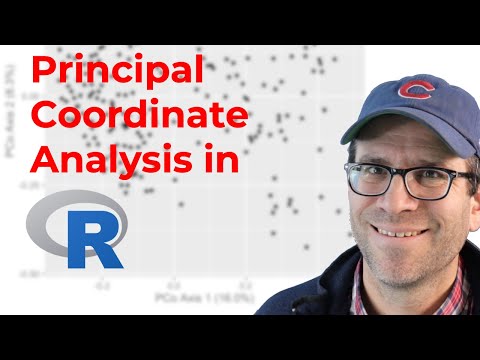 Performing principal coordinate analysis (PCoA) in R and visualizing with ggplot2 (CC186)