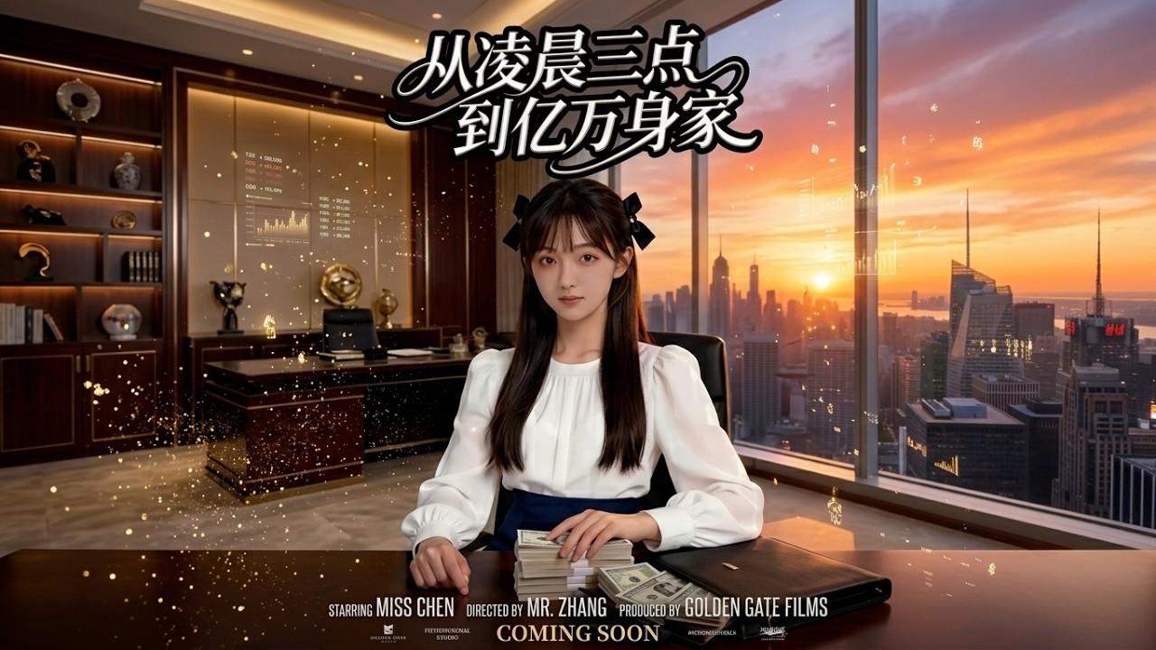 從凌晨三點到億萬身家：逆襲人生