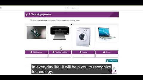 Using Technology Level 1 on Learn with NALA
