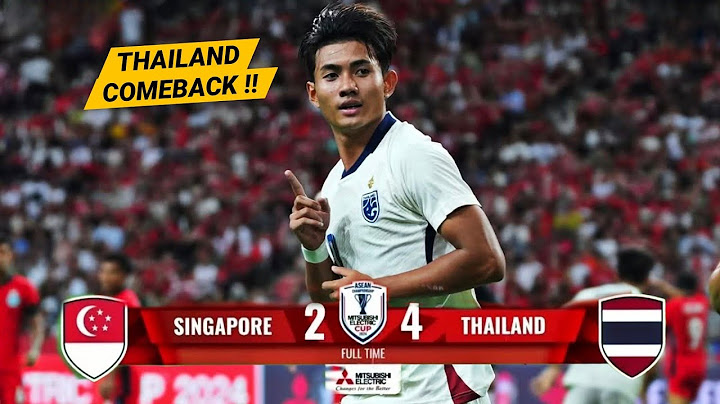 HIGHLIGHT SINGAPURA VS THAILAND (2-4)  !! PIALA AFF 2024 GRUP A | Fans Camera