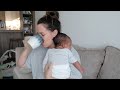 A Very Chatty Newborn Vlog | Breastfeeding, Tongue Tie & the Fourth Trimester