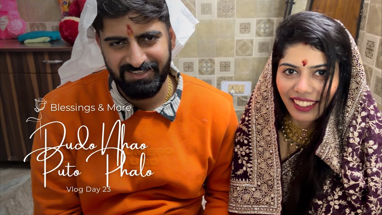 Our first Kirtan after marriage – a truly special &  emotional moment for family ❤️🙏 | Vlog Day 23