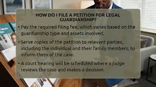 How Do I File A Petition For Legal Guardianship? - Family Law Gurus