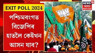 EXIT POLL 2024 | পশ্চিমবংগত বিজেপিৰ হাতলৈ কেইখন আসন যাব? EXIT POLL ৰ সমীক্ষাই কি কয়?N18EP