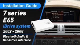 BMW E65 7 Series Bluetooth Adapter Installation | CCC / CIC / M-ASK MOST Fiber Optic Install Guide