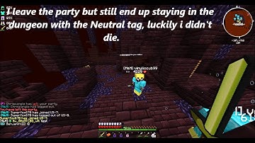 Dungeon Realms - Bug Report : Infernal Abyss party/allignment bug!